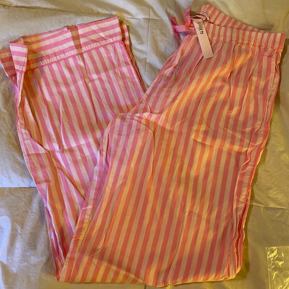 VS Cotton stripe pj pant- Med LONG